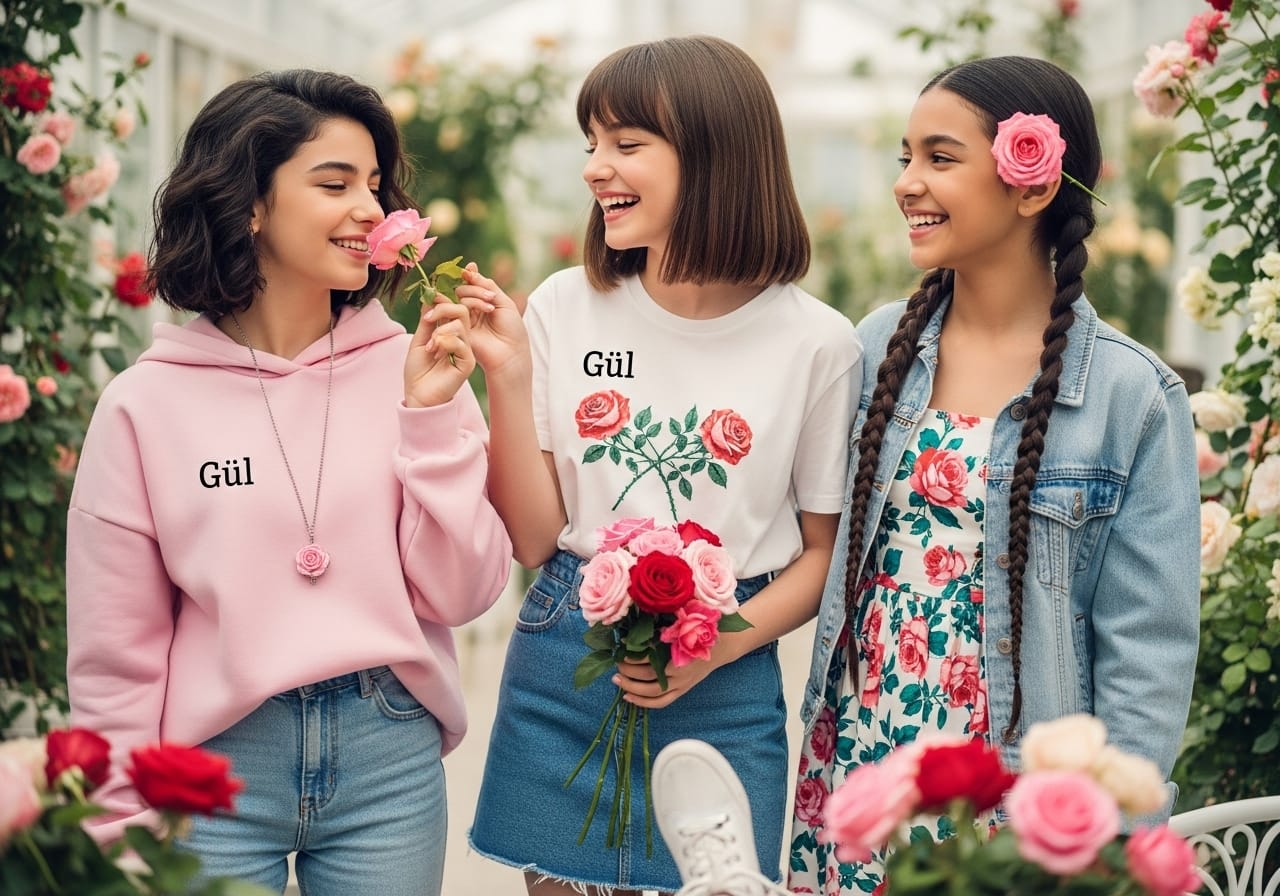 Gul Dokunusu Ile Trend Kiz Isimleri ve Anlamlari