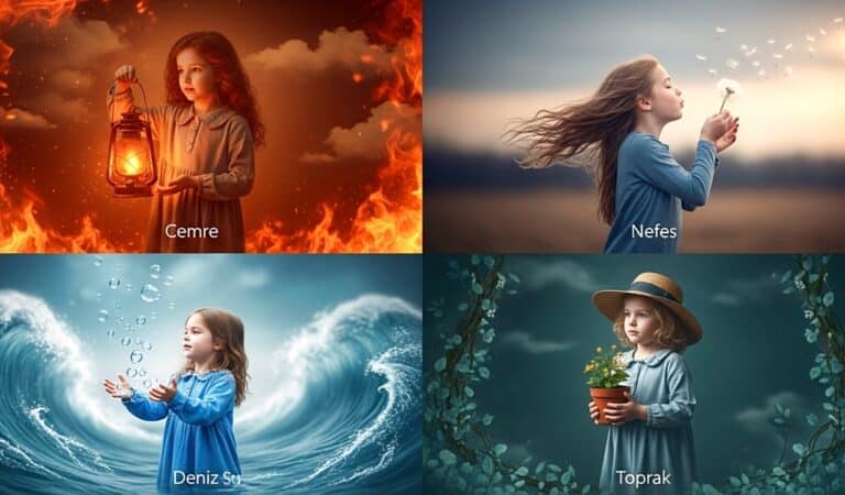 Ates Su Toprak ve Hava Ile Ilgili Kiz Isimleri