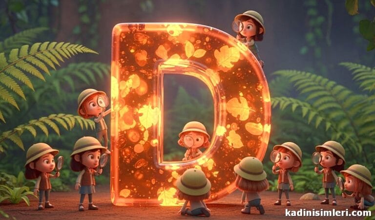 D Harfiyle Baslayan Isimlerin Sirri. Dayanikli Dengeli ve Derin