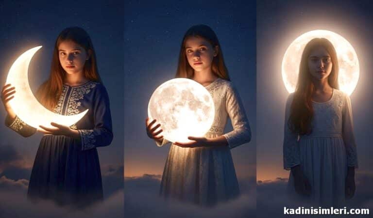 Gecenin Isigi Ayin Evrelerini Yansitan Kiz Isimleri