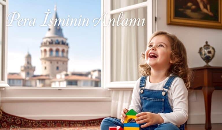 Pera Isminin Anlami Tarihi Zarif ve Modern Bir Isim